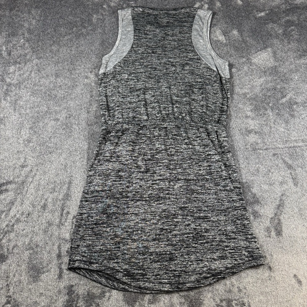Lou & Grey Womens Size Small Dress Gray Heathered Drawstring Waist‎ Casual Comfy - Picture 11 of 11
